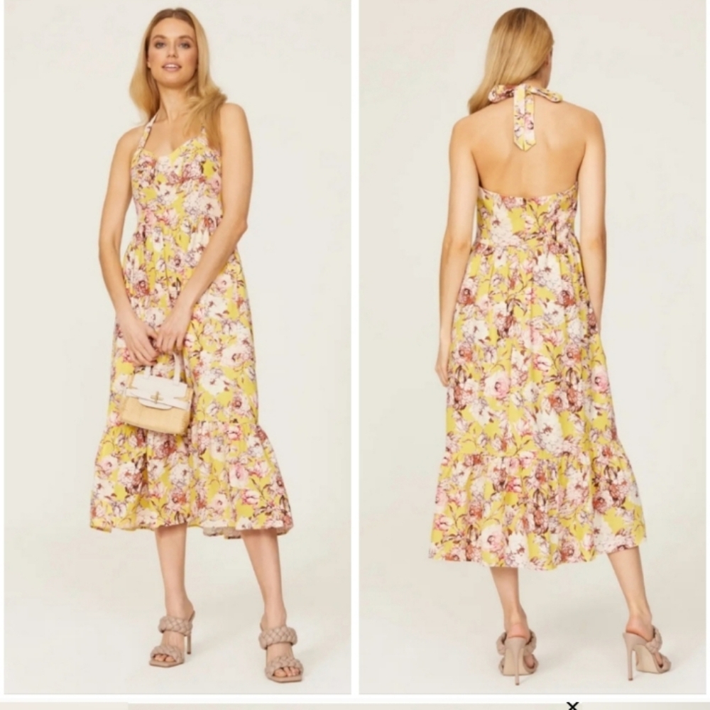 Bardot Labella Halter Dress